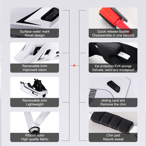 New arrivals trẻ em đầy đủ mặt đi xe đạp đội mũ bảo hiểm-An toàn chứng nhận cho cân bằng Xe Đạp/Xe Đạp/Scooter Toddler thiết bị bảo vệ - Product Image 6