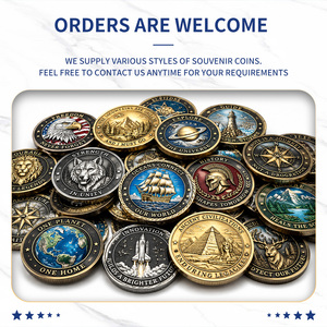 Personalized Metal Security Coin <strong>Lion</strong> Shield Global Service Recognition Raised Relief Color Enamel Honor Coin Design - Product Image 3