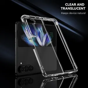 Wholesale Clear Shockproof PC Foldable Phone Cases For Samsung Galaxy Fold 5 All Phone Types