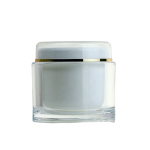 Contenitori vuoti in acrilico di grande capacità, vasetti di plastica da 8 oz, vasetti per burro per il corpo - Product Image 1