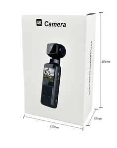 Videograbadora Digital Inteligente, Cámara Deportiva 4K, Cámara de Acción Portátil 4K 30fps con Wifi - Product Image 1
