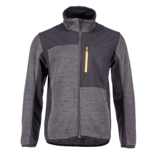 แจ็กเก็ตถักใช้งานได้จริงพร้อมกระเป๋าอเนกประสงค์ปกสูงผ้าทนทานสวมใส่สบายและดูชุดทำงานแบบมืออาชีพ - Product Image 1