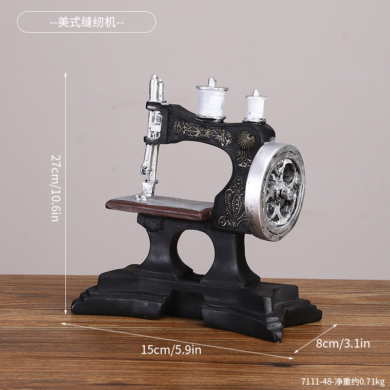 7111-48-เครื่องประดับ--จักรเย็บผ้าอเมริกัน