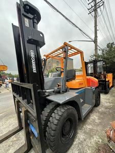 TCM Factory-Stocked <b>Used</b> 7 Ton Fd70 Forklift in Good Condition Hot Selling with Original Pump Motor Gearbox Bearing - Product Image 5