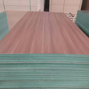 Panneau MDF moderne à revêtement UV brillant <span class=keywords><strong>60</strong></span>*<span class=keywords><strong>60</strong></span> <span class=keywords><strong>cm</strong></span> 6 mm d'épaisseur MDF <span class=keywords><strong>mélaminé</strong></span> <span class=keywords><strong>blanc</strong></span> Normes d'émission de formaldéhyde E0 - Product Image 2