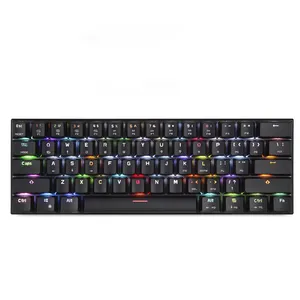 Drahtlose mechanische elektronische BT-Tastatur mit 61 Tasten für GAMER und Büro