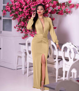 Robes de soirée de bal formelles, longueur au sol, colonne gracieuse, bien vendu - Product Image 6