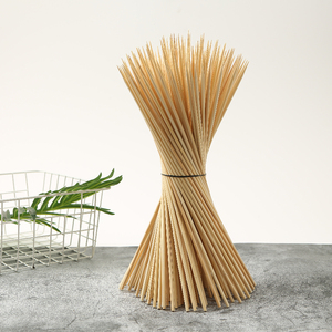 Wholesale Large Carton Disposable Bamboo <strong>Skewers</strong> 6 Inches Barbecue Sticks Round BBQ Bamboo <strong>Skewers</strong> - Product Image 6