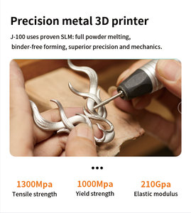 Machine d'impression 3D numérique pour bijoux, modèle d'impression personnalisée sur couronnes et bavoirs, dispositif d'impression laser métallique pour laboratoire dentaire - Product Image 3