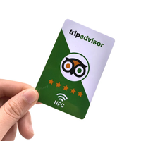 Tarjeta de Membresía con Código QR, RFID y NFC Personalizada de Alta Calidad, para Compartir en Redes Sociales, Reseñas de Google, Uso en Hoteles, Mini Etiqueta