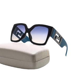 Gafas de Sol de Lujo Marca V 2023, Gafas de Sol Extra Grandes Clásicas de Moda para Mujer - Product Image 5