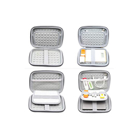 Boîte EVA, personnalisée, pour téléphone portable, accessoires de voyage, étui à fermeture éclair, pochette EVA, 2021