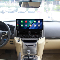 Écran ZWNAV 15,9 pouces pour Toyota Land Cruiser LC200 2016-2021, Android 15, Carplay, unité principale DSP, GPS, autoradio multimédia, stéréo OEM