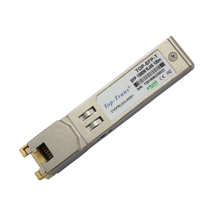 โมดูลออปติคอลทองแดง Rj45 ขนาด 1.25 กรัม ตัวรับส่งสัญญาณไฟเบอร์อีเธอร์เน็ตประสิทธิภาพสูง Glc-te อุปกรณ์แบบเสียบใช้งานได้ทันที Glc-te ทองแดง - Product Image 1
