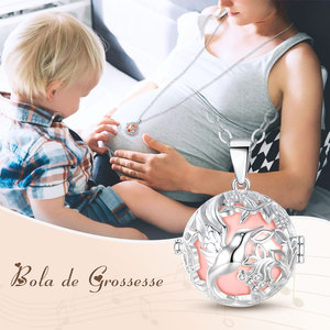 Changda Colibri Harmony <span class=keywords><strong>Bola</strong></span> Ball Bell Pendentif Souhaitant Bijoux pour Femmes Grossesses - Product Image 4