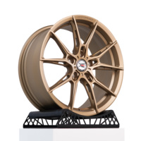 Jante en alliage forgée Bronze R2 pour voiture de tourisme, moyeu de roue 5X112 5X108 5X114.3 5X120, jante forgée pour Audi A7 BMW F80 AMG 350Z 370Z