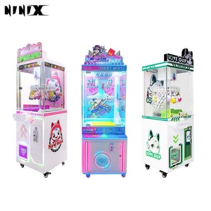 Máquina de garras de juguete educativa para niños, máquina de recompensas de cápsulas de dulces, máquina de garras divertida para parques infantiles interiores, construcción metálica, inglés - Product Image 1