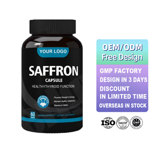 Op Maat Gemaakte Saffraansupplementen Oog Gezondheid En Stemming Ondersteuning Groothandel Veganistische Saffraan Extract Capsules Voor Gezondheidszorg Product - Product Image 2