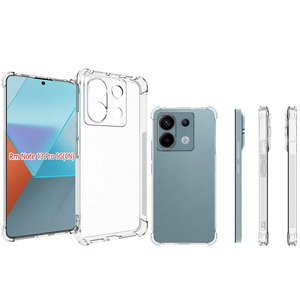 Pour <span class=keywords><strong>Xiaomi</strong></span> <span class=keywords><strong>Redmi</strong></span> <span class=keywords><strong>Note</strong></span> 13 13R 12 <span class=keywords><strong>11</strong></span> <span class=keywords><strong>Pro</strong></span> Plus 5G Étui transparent souple en TPU antichoc - Product Image 1