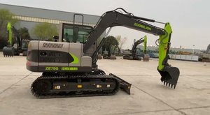 Nueva Excavadora Pequeña ZE75G Zoomlion de 7.5 Toneladas, Motor Hidráulico, Motor PLC, Engranaje de Alta Eficiencia para Construcción, 0.3m - Product Image 2