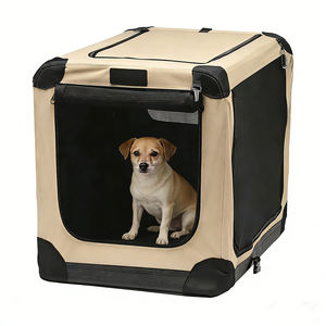 กรงสุนัขพับได้สำหรับงานหนัก 3 ประตู ระบายอากาศได้ดี กันน้ำ สำหรับกิจกรรมกลางแจ้ง - Product Image 2