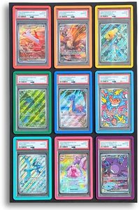 Présentoir mural personnalisé pour cartes gradées – Cadre en mousse à 9/12/15/18 emplacements pour dalles PSA |   Prend également en charge les supports gradués et les supports pour cartes (Slab Mags) - Product Image 6