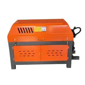 Automatic stainless steel copper aluminum metal rebar steel bar straightening cutting machine manufacturer