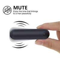 Otem Wiederaufladbarer USB Wasserdichter Mini-Bullet-Vibrator mit 10 Vibrationsstufen, Geräuscharm & Umweltfreundliches Design für Frauen