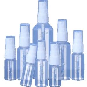 Botella de spray graduada transparente Mingxu de 10, 20, 30, 50 y 100 ml de plástico con boquilla pulverizadora para dispensar líquidos - Product Image 5
