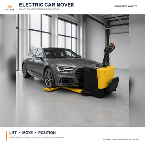 Offre Spéciale : Transpalette Électrique à Batterie CATHAYLIFT pour Voitures, Chariot Hydraulique pour Déplacement de Véhicules avec Certification CE - Product Image 5