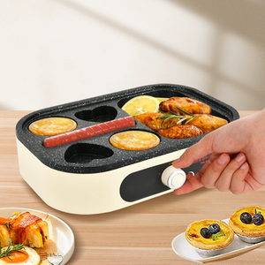 Machine à gaufres électrique multifonction carrée antiadhésive portable, machine à steak et sandwich tendance 2026 pour la maison - Product Image 2