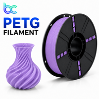 Becreative Leuchtendes PETG Filament 1,75mm 1kg Lumineszierendes 3D-Drucker Filament für FDM 3D-Drucker 245-255 Leuchtendes Grün