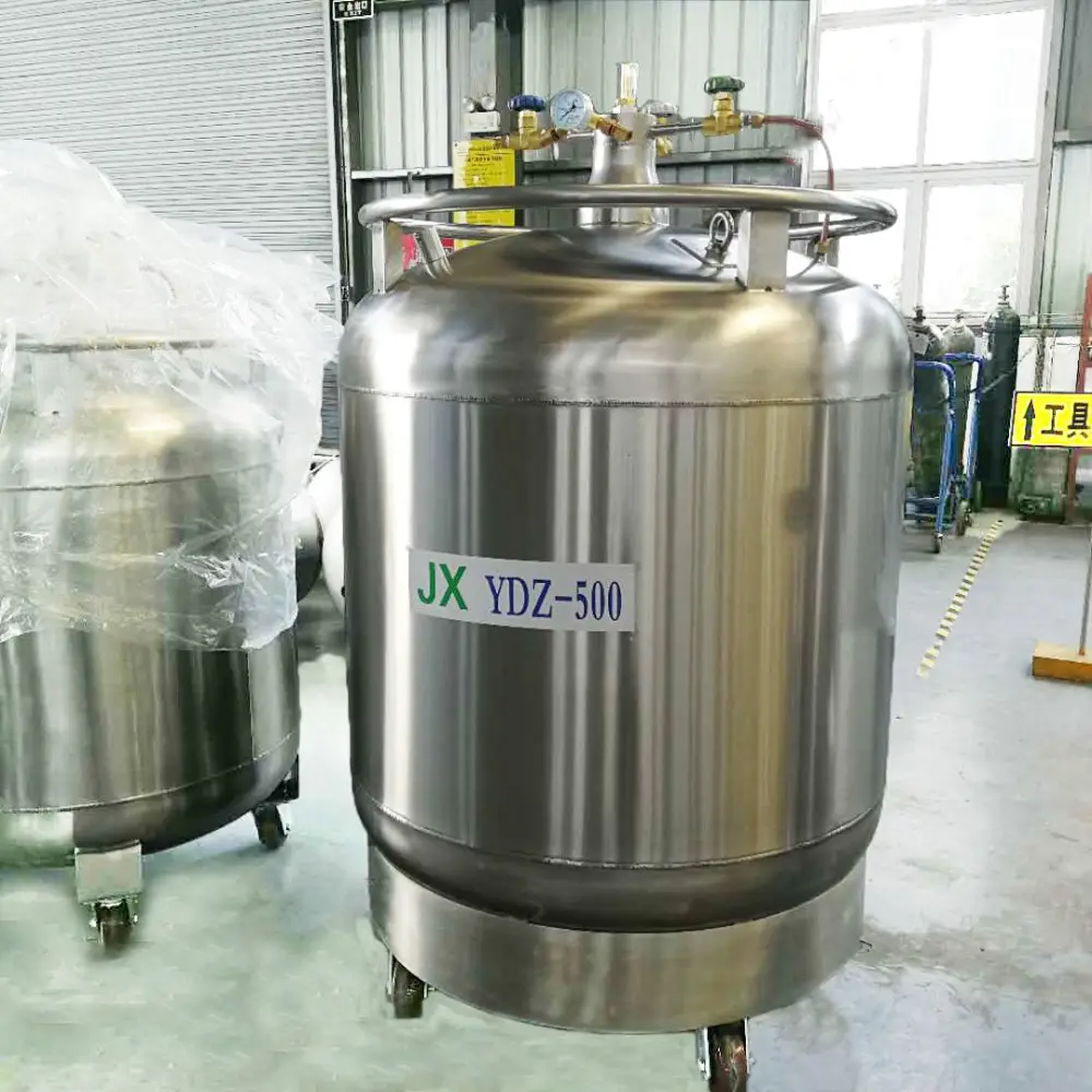 Stainless Steel Material Self-pressurized Liquid Nitrogen Supply Cylinder/Dwar/Tank/Container
