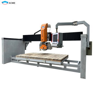 Sierra de Puente CNC de 5 Ejes Personalizada para Granito y Mármol, Corte Máximo de 100 mm para Encimeras de Granito, Mármol y Cuarzo - Product Image 2