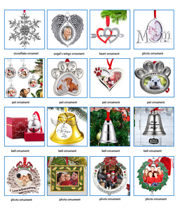 2026 Weihnachtsbaum-Deko Metall-Weihnachtsanhänger Schneeflocke Feine Schnitzerei Handgefertigte Weihnachtsglocke Dekorationszubehör - Product Image 3