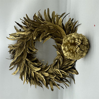 Natürliche Feder Weihnachts kugel für Weihnachts baum Ornament Festliche Herbst Hochzeit Dekor Party Urlaub Geschenk Handwerk Versorgung