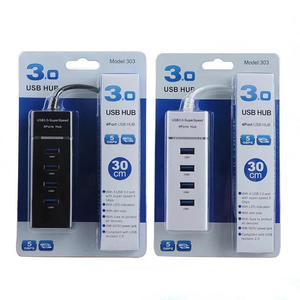USB3.0 Tốc Độ Cao 4-Trong-1 Hub 4-Cổng Docking Station Cho Giao Diện SD Sạc Splitter OEM USB Hub Cho PC 5Gbps Truyền Dữ Liệu - Product Image 6
