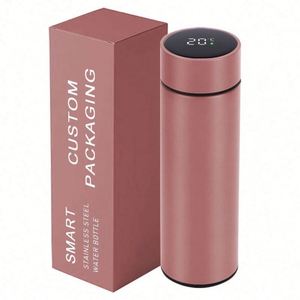 Bouteille d'eau intelligente numérique de 500 ml en acier inoxydable 304 à double paroi avec affichage LED de la température – Vente en gros - Product Image 6