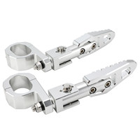 Berlaku untuk Aksesoris Modifikasi Motor Monkey CT125 Pedal Pijakan Kaki Belakang Bahan Aluminium Alloy Model Generasi Kedua