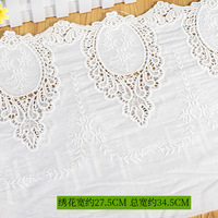 Nouveau évider-out Laser brodé coton broderie vêtements Textile tissu maison tissu fabrique en gros tissu