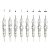 Cartouche de maquillage permanente aiguilles Pmu Nano Brow Microblading aiguille de course de cheveux cartouche d'aiguille de tatouage