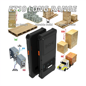 E710 핸드헬드 UHF <span class=keywords><strong>RFID</strong></span> 리더 ISO 18000-6C 프로토콜 ABS 소재 12m 판독 거리 5600mAh 배터리 안드로이드용 - Product Image 2