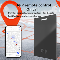 Traceur GPS Android certifié Google pour localiser les cartes bancaires intelligentes, mini dispositif de suivi de portefeuille rechargeable anti-perte