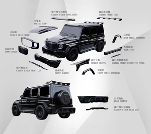 Luces de Techo/Capó/Cubierta de Neumático de Repuesto/Alerón para Mercedes-Benz G63 W464 2019-2024 W465 2025, Actualización a <span class=keywords><strong>G900</strong></span> para <span class=keywords><strong>Maybach</strong></span> - Product Image 3