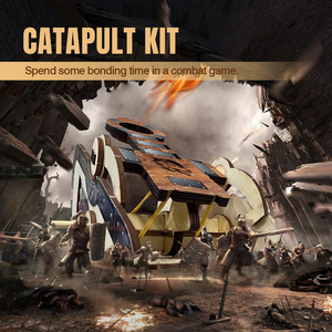 Kit <span class=keywords><strong>de</strong></span> catapulte médiévale, kits d'expériences scientifiques, puzzles 3D DIY, modèles <span class=keywords><strong>en</strong></span> bois, jouets <span class=keywords><strong>de</strong></span> construction, kit STEM pour enfants, ensemble d'ingénierie - Product Image 3