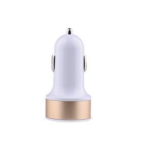 Chargeur de voiture en aluminium à double port USB 12V 24V, charge rapide adaptative - Product Image 2