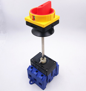 Verrouillage à tampon jaune rouge avec interrupteur d'isolateur de bras d'extension Sélecteur de came rotatif marche-arrêt Remplacer - Product Image 4