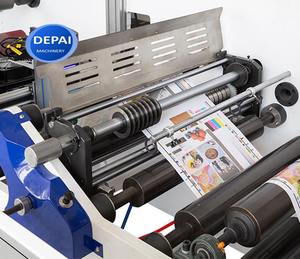 Máquina Impresora Flexográfica Modular Tipo Pétalo de Aluminio para Etiquetas Multicolor de 450 mm con Servomotores Completos de Fábrica Profesional - Product Image 4