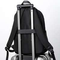 Sac à dos d'ordinateur portable personnalisé pour école de commerce, antivol, tendance, géométrique, en nylon Oxford, imperméable, pour étudiants, pour un usage quotidien
