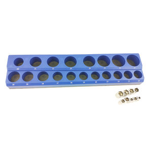 Ensemble complet de 3 pièces OEM, organisateur de douilles magnétiques métriques, support, douilles de 1/4 pouce x 26, 1/2 pouce x 19, 3/8 pouce x 30 - Product Image 4